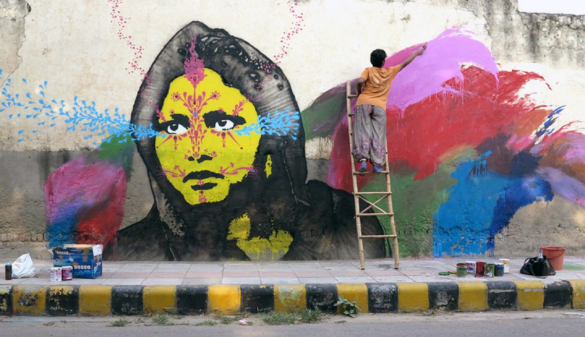 Wall Painting Advertising